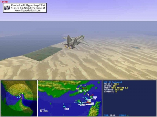 Mig 31 in volo. Vedremo di abbatterlo quanto prima