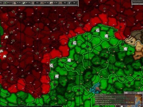 Display strategico sovraimpresso alla mappa