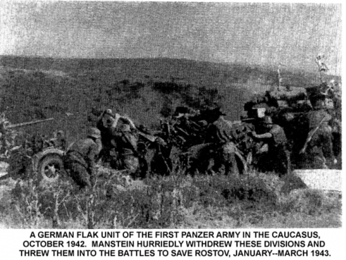 Un unità flak tedesca nel Caucaso