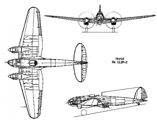 Schema di un He 111