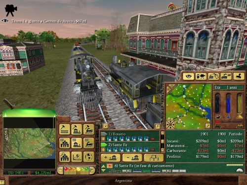 Il gioco permette di seguire un treno lungo tutto il suo tragitto e godersi così il paesaggio