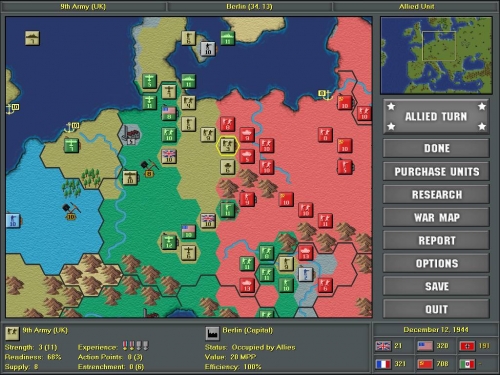 Le potenze alleate si spartiscono il territorio della Germania sconfitta