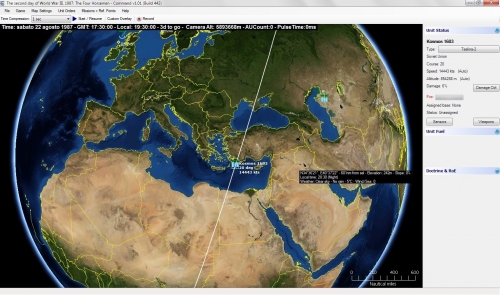 anche i satelliti spia con le loro orbite sono presenti in CMANO