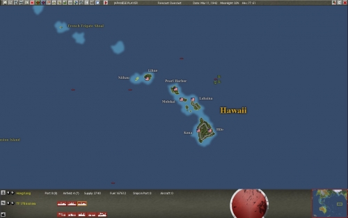 La principale base alleata nel Pacifico: Pearl Harbor.